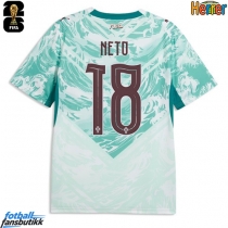 Portugal Pedro Neto #18 Bortedrakt EM 2024 Kortermet